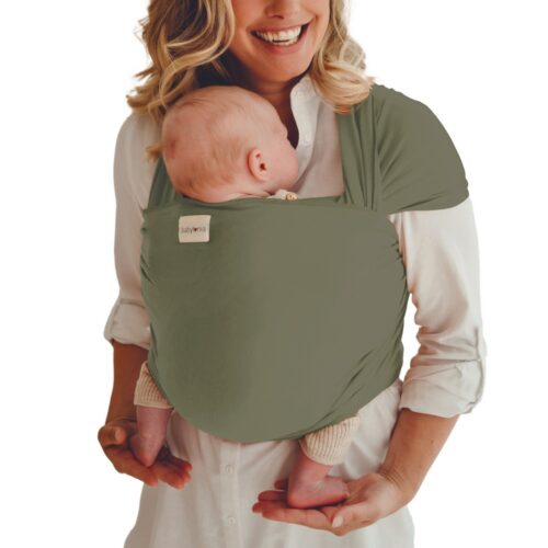Tricot-slen bamboo - Khaki green - One size