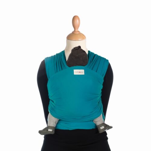 Tricot-Slen Organic - Tropical petrol - One size