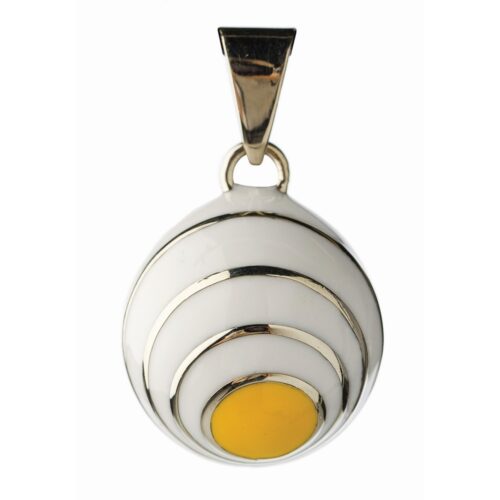 Bola - White yellow spiral - One size