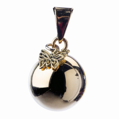 Bola - Gold with Butterfly Charm - One size