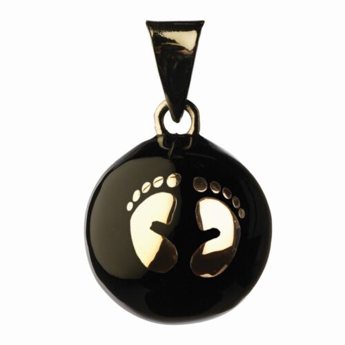 Bola - Black with silver feet - One size