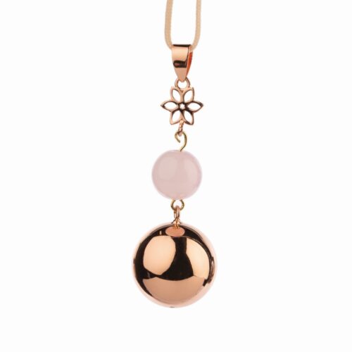 Bola - Rose gold pearl flower - One size