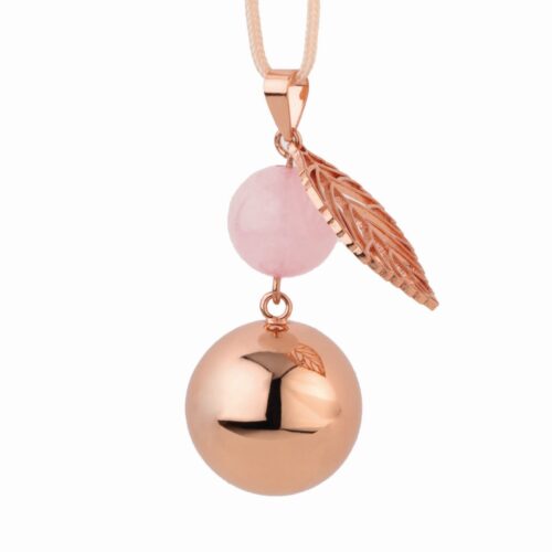 Bola - Rose gold pearl leaf - One size