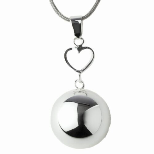 Bola - Silver heart - One size