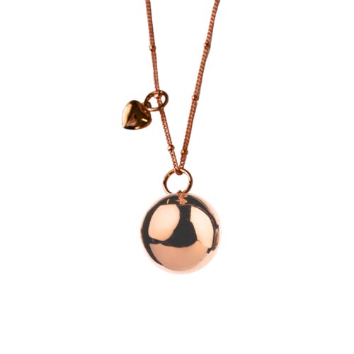 Bola Pregnancy Jewel - Heartbeat Rose Gold